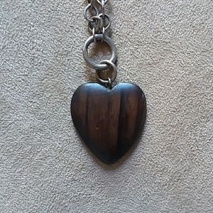 Holister heart necklace